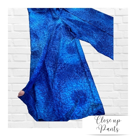 Rima Beach Wear Set Pareo Palazzo Wide Leg Pants & Crop Top Wrap Around Pants - Picture 9 of 15